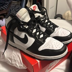 Nike Panda Dunks High women’s